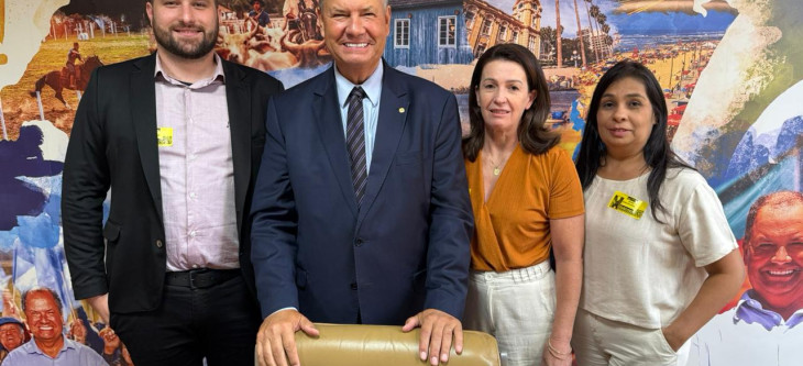 Vereadores de Cristal do Sul cumprem agenda em Bras&iacute;lia em busca de recursos